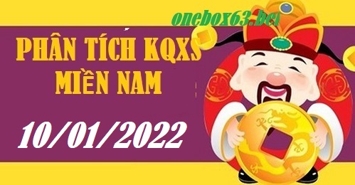 Soi cầu XSMN 10/01/22 tại onebox63.info