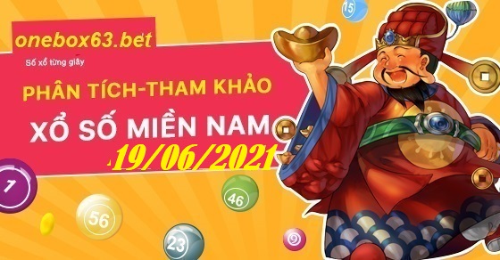 Soi cầu XSMN 19/06/2021 tại onebox63.info