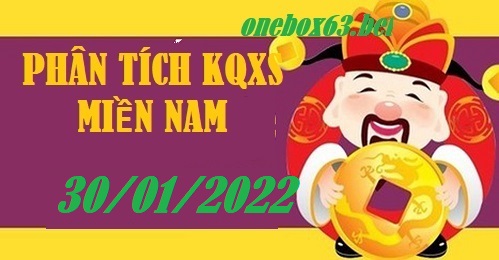 Soi cầu XSMN 30/01/2022 tại onebox63.info