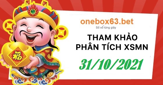 Soi cầu XSMN 31/10/2021 tại onebox63.info