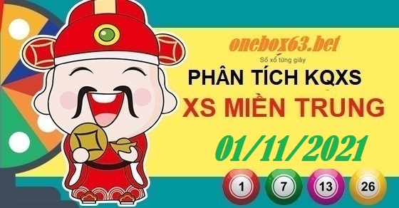                        Phân tich xổ số miền trung 01/11/2021