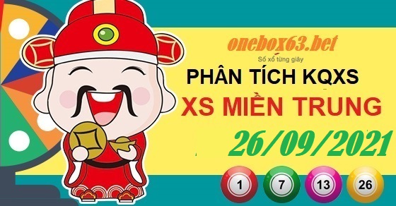  Phân tích soi cầu xsmt 26/09/2021